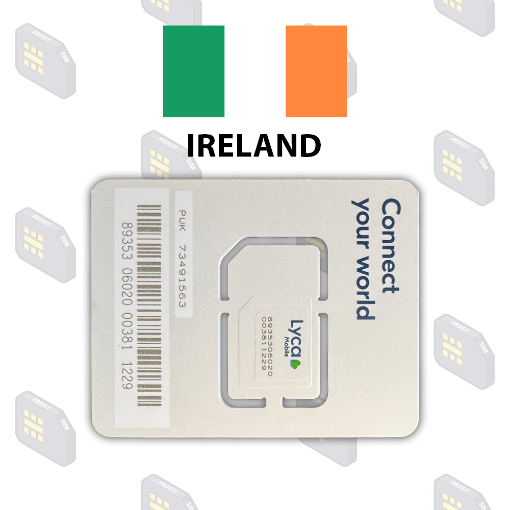Ирландия «Lyca Mobile» Новые (нужно пополнять на 5€) — фото 3