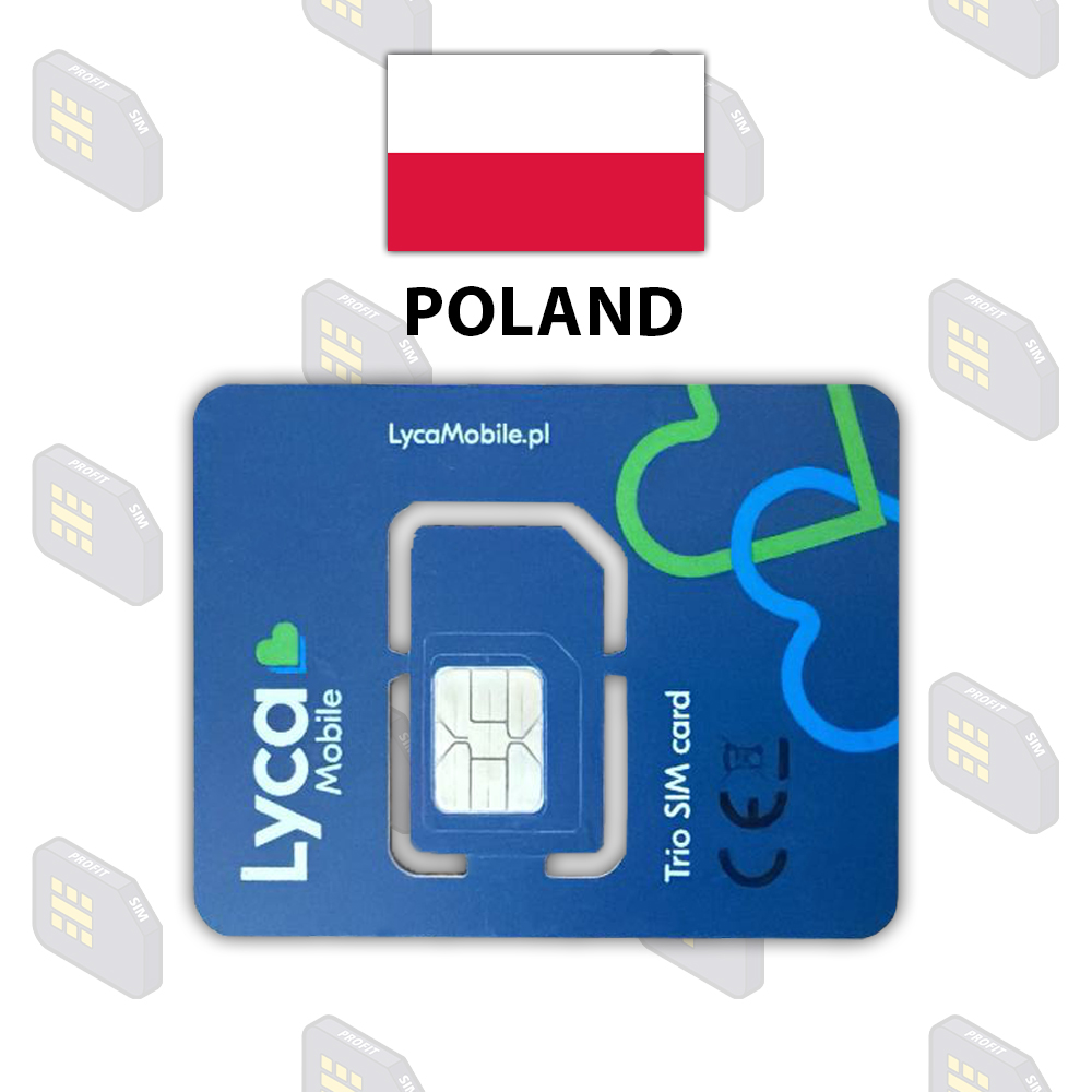Польша «Lyca Mobile» Новые