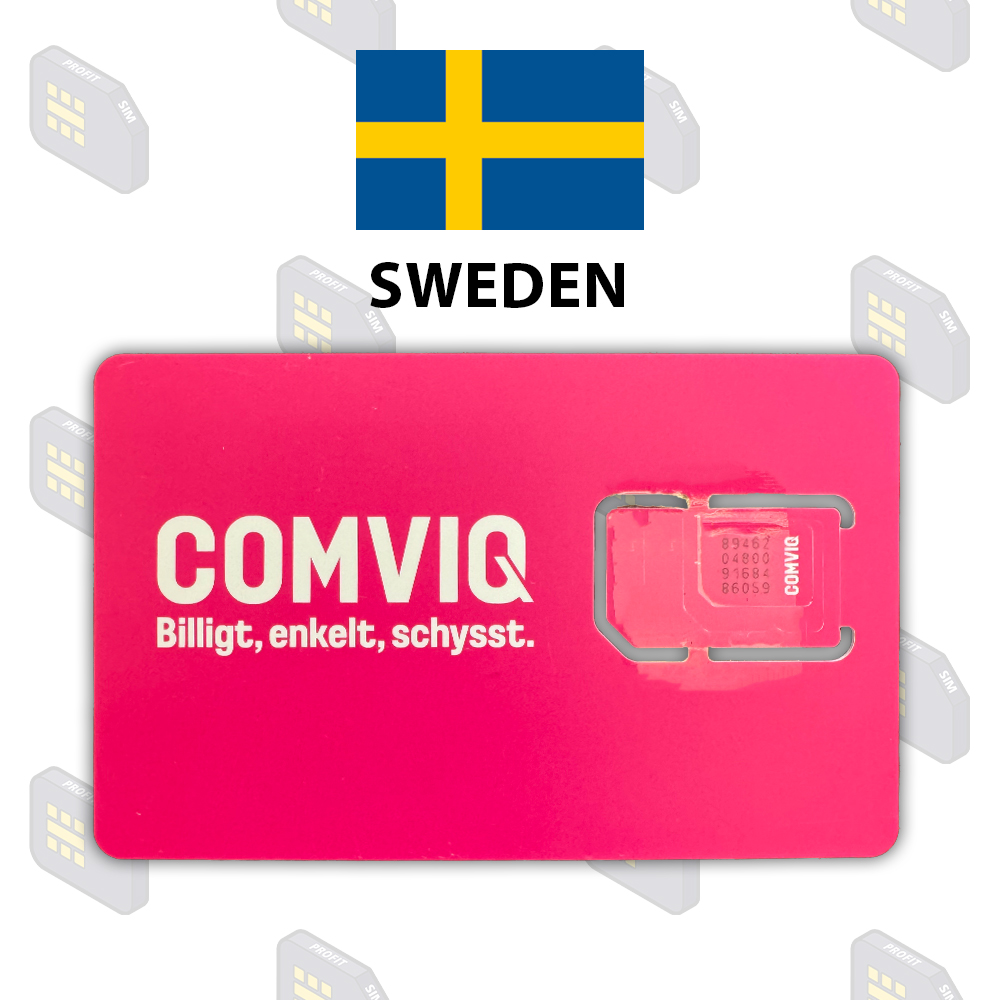 Швеция «Comviq» Новые