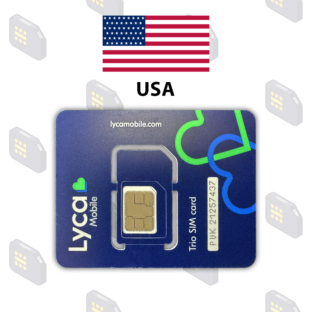 Америка «Lyca Mobile» Новые